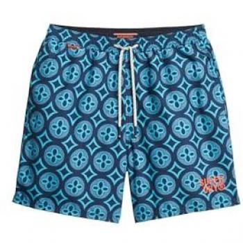 Superdry Badeshorts »TILE PRINT 17 SWIM SHORT«