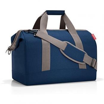 Sac de Voyage Allrounder M Bleu Foncé en Toile Reisenthel