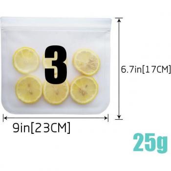 Bolsa de silicona para congelador