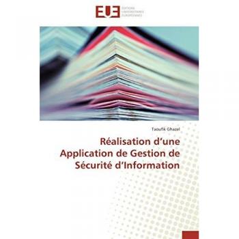 Réalisation d'une Application de Gestion de Sécurité d'Information