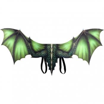 Cosplay Niño/niña Halloween Dinosaurio Dragón Demonio con Máscara y Alas