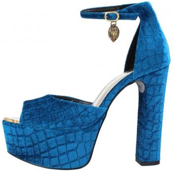 Sandalias con Plataforma Alta para Mujer Kurt Geiger Londres Shoreditch High Platfor Azul