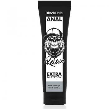 Gel Black Hole Base d'Eau pour Dilatation Anale 150ml