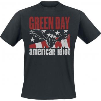 Homme Flying Grenade T‑Shirt Noir – Green Day – S–XXL