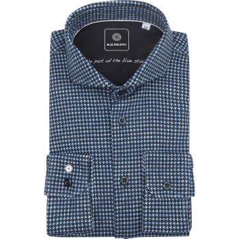Blue Industrie Mini-Ruit Shirt