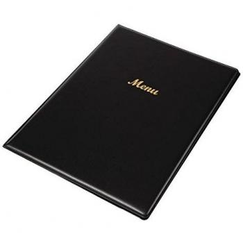 Restaurant A4 Black Leaflet Holder