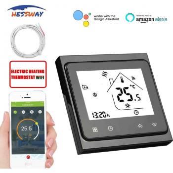 HESSWAY 16A Electric Floor Heating Cable with Thermostat