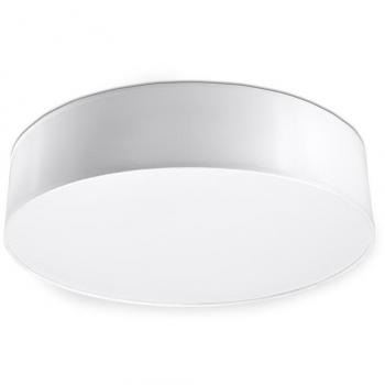 Sollux Arena 3 Light Flush Ceiling Light White, E27