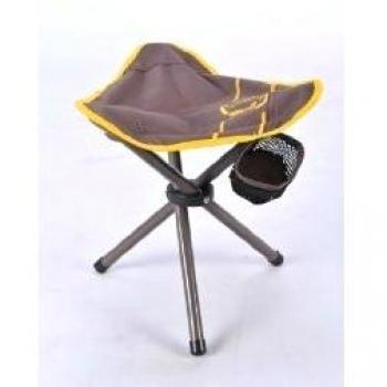 Siège Pliant Camp‑O 3 Pieds – Mesure : 32 × 32 × 38 cm