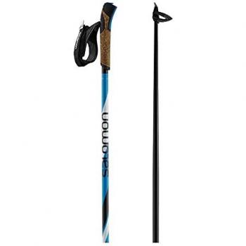 Salomon Bâtons R30 Click – Taille 135 cm, Couleur Bleue