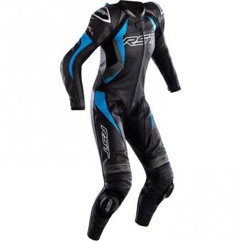 Mono de Cuero para Mujer RST Tractech Evo 4 Negro-Gris-Azul