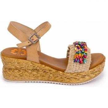 Sandali con zeppa decorati con perle PORRONET t36-41