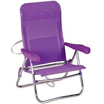 Silla Playa Crespo AL/205-M-47 Desmontable Morado