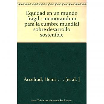 Equidad en un mundo frágil. Fundación heinrich böll