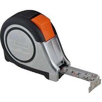 Bahco MTS Reversible Magnetic Tip Tape Measure Imperial & Metric 26ft / 8m 25mm