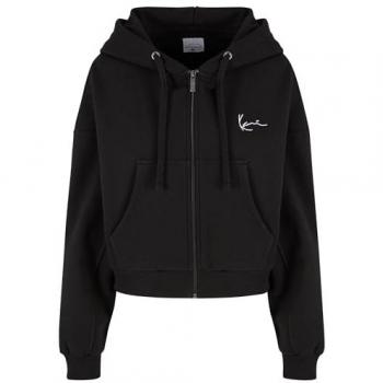 Karl Kani Essential Hoodie con Cremallera Blanca