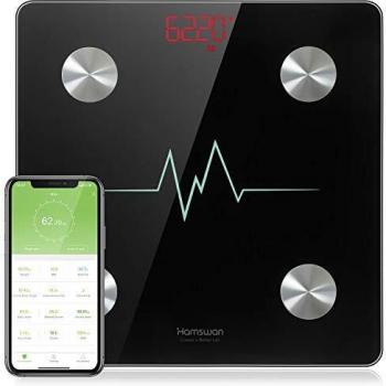 HAMSWAN Balance Pese Personne avec Bluetooth