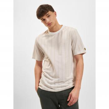 T‑shirt Lyle & Scott Rayure à Détails Bleus