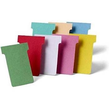 Tarjetas para Planificador Nobo T, Naranja, Tamaño 3, Pack de 100