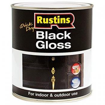 Rustins BLAGW500 QD Black Gloss 500ml