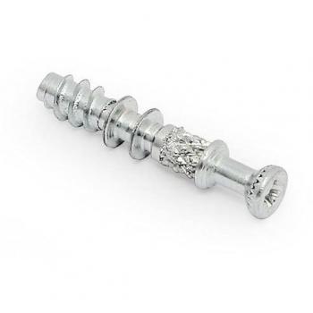 Tornillo Excentrico para Madera 7-35 Zincado I24