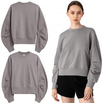 Unisex 4F H4Z21 BLD019 Hoodie Medium Grey