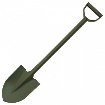 MFH Army Style Steel Shovel Type I D-handle OD Green