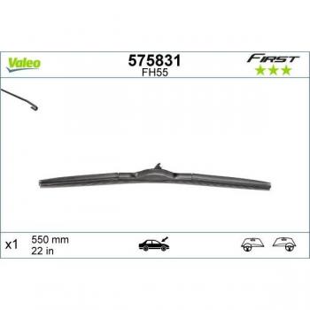 VALEO Wiper Blade 575831 – 550 mm – Híbrido