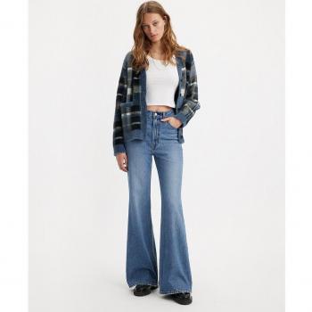 Women's Blue Flared Jeans
