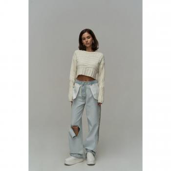 Pantalone Blue Reverse Denim