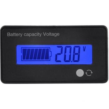 Moniteur de Tension Voiture 8‑100 V – LCD Rétro‑Éclairé