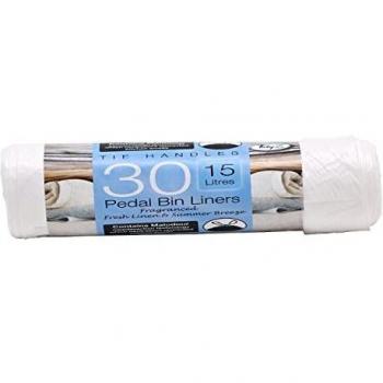 Tidyz Tie-Handles Fragranced Bin Liners 30 Pack (15 Litres)