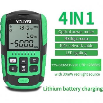10 Wavelength Optical Power Meter with Visual Fault Locator
