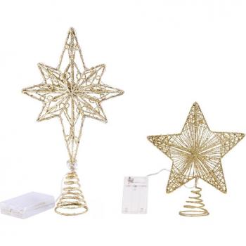 Beautiful Lighted Christmas Tree Topper