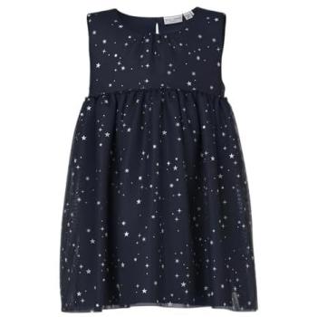 Spencer Vestido Azul Oscuro con Accents Blancos