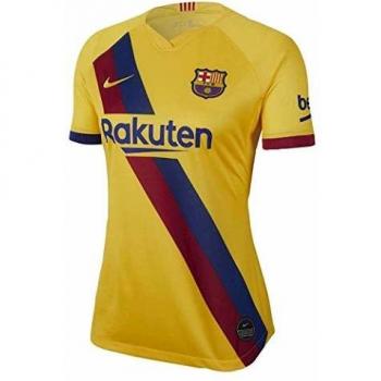 Nike Damen FCB W Nk BRT Stad JSY Ss Aw Unterhemd, Gelb (Varsity Maize)