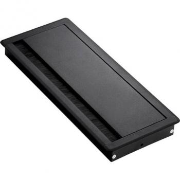 Gestionnaire de fils de bureau en aluminium