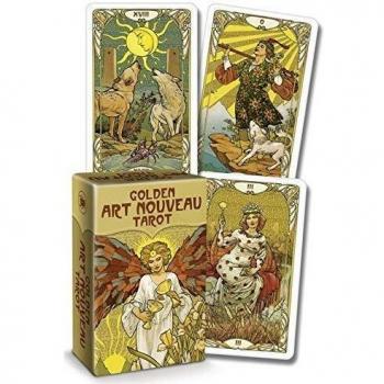 Golden Art Nouveau Tarot Mini