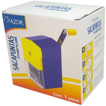 Sacapuntas Manual para Artículos Escolares Azor 305-A