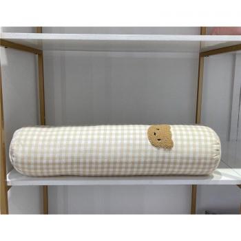 Protector envolvente de cuna de bebé con bordado de oso