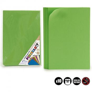 DAM Juego 10 láminas de goma eva 45x65 cm