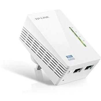 TP-Link TL-WPA4220 Powerline Adapter and Wi-Fi Extender Kit 2 Ethernet Ports