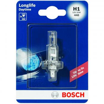 Ampoule, éclairage de virage BOSCH H1 Longlife Jour 12V, 55W