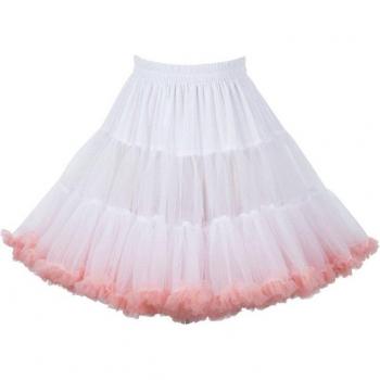 Falda de Tutú Rosa 45 cm – Volantes y Crinolina