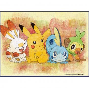 ENSKY Pokémon Exciting New Friends Puzzle, 150 Pieces, 7.6×10.2 cm (Model MA-45)