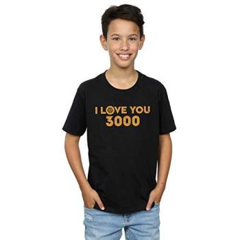 Avengers Boy's Black Tee – Endgame 3000 Arc Reactor, Size 3-4 Years