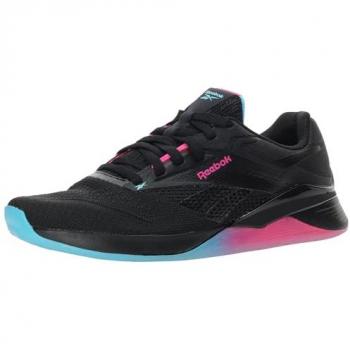 Zapatillas Reebok Nano X4 Unisex Adulto para Cross Training, Color Lila y Negro, Talla 40.5 EU