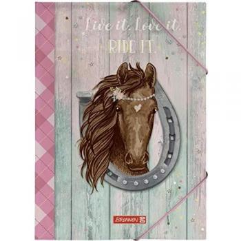 Brunnen Sammelmappe A4 PP Ponylove