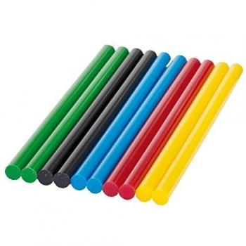Bosch Hot Melt Glue Sticks 7mm Multi-Colour 10 Pack