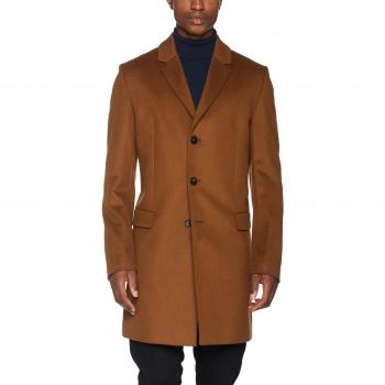 HUGO Men Herren Mantel Migor2, Braun, Medium Brown